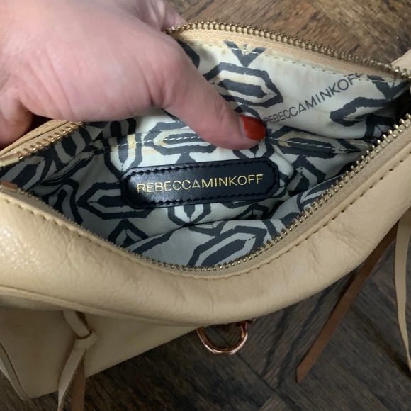 REBECCA MINKOFF cream/rose gold purse - Picture 4 of 10